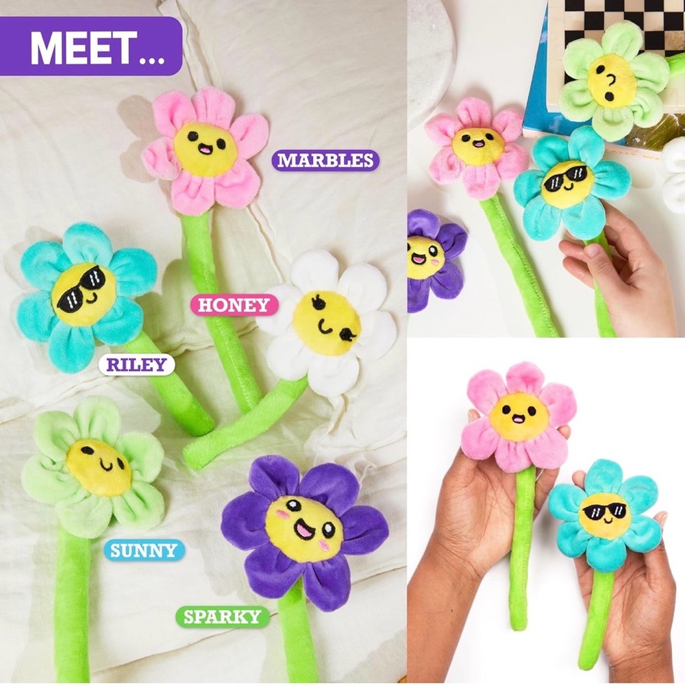 Emotional Support Flowers Plush Bouquet - Picture 8 of 10